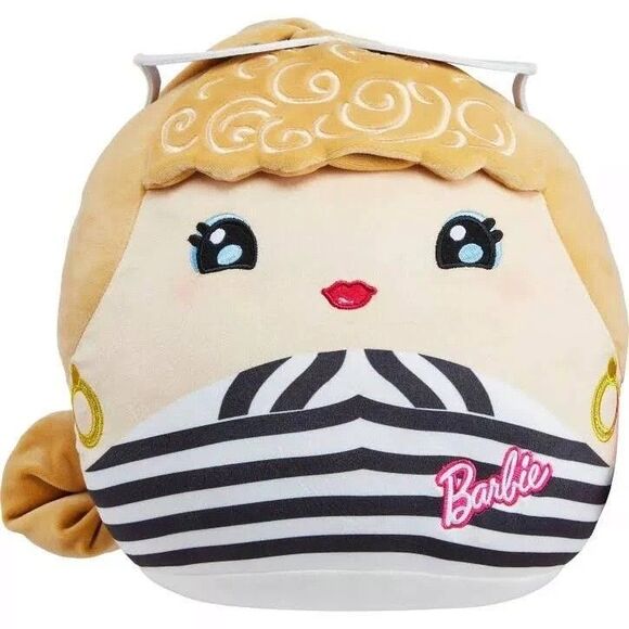 Barbie Cuutopia 10" Mattel Plush Black White Striped Swimsuit Outfit HXG90/HXG92 - Picture 1 of 16